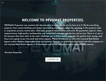Tablet Screenshot of pevomat.com